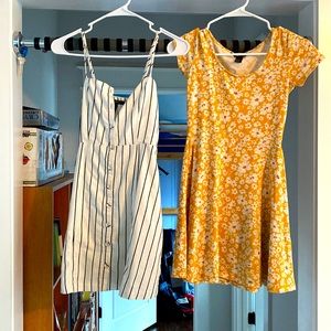 Two forever21 dresses XS